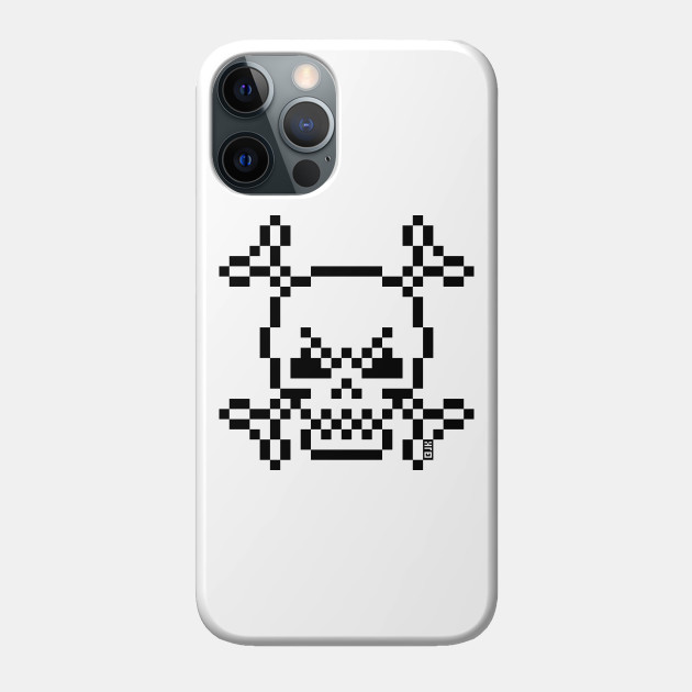Skull And Crossbones Small Pixel Art Jolly Roger Outline Skull And Crossbones Pixel Art Phone Case Teepublic Check out inspiring examples of micropixel artwork on deviantart, and get inspired by our community of talented artists. teepublic