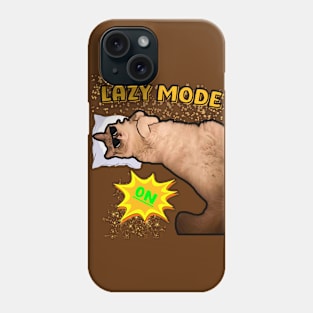 Funny Cat On Lazy Mode Phone Case