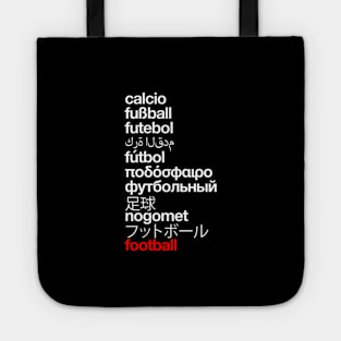 Football, the world game (white) Tote