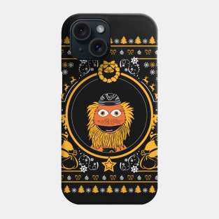 Christmas Gritty Mascot! Phone Case