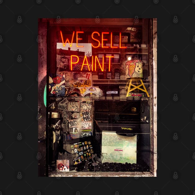 We Sell Paint, Soho, Manhattan, New York City by eleonoraingrid