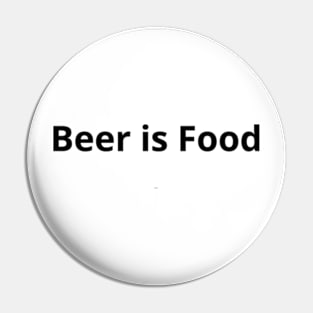 beer is food Pin