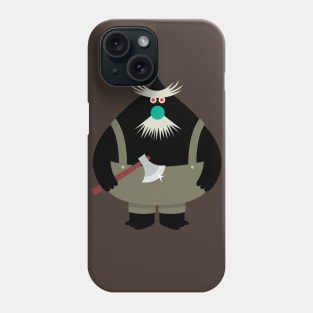 Axey lumberjack character Phone Case