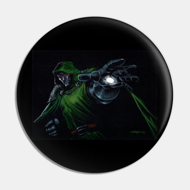 Doctor Doom Pin by lucastrati