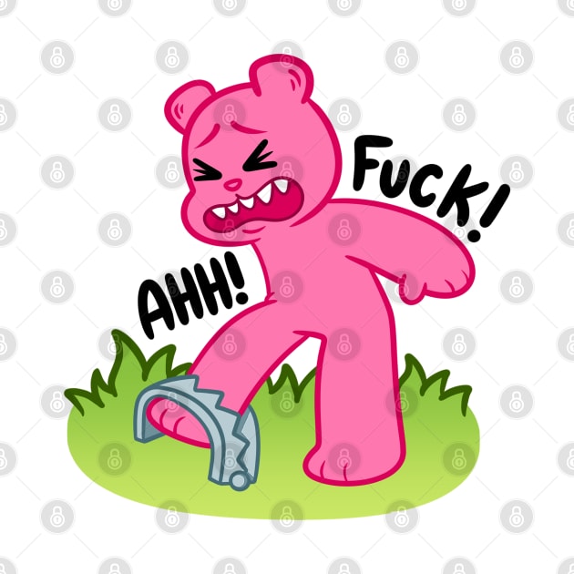 Gummy Bear Screaming “FUCK” by Get A Klu Comics