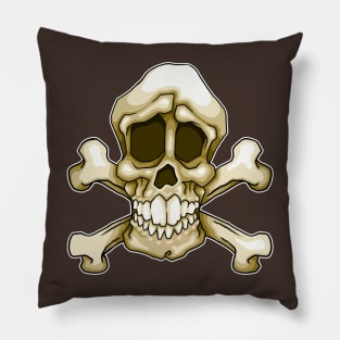 Skull and Crossbones Pillow