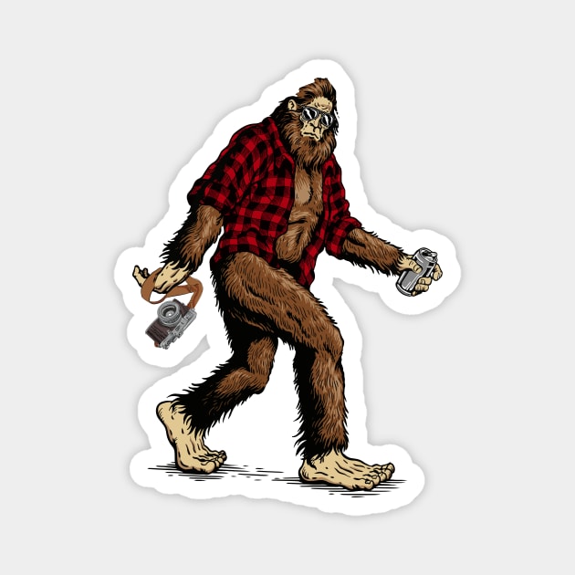 SQUATCH WATCH Magnet by OldSkoolDesign