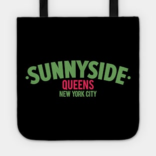 Sunnyside Queens Logo - Artistry Meets Simplicity in Urban Elegance Tote