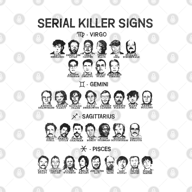 what astrological sign are most serial killers