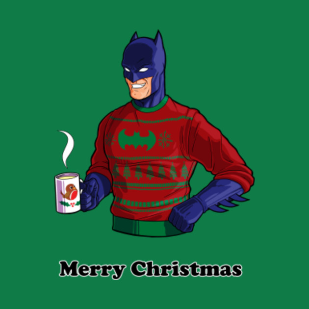 Batman Merry Christmas Batman TShirt TeePublic