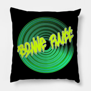 retro Bonnie Raitt Pillow