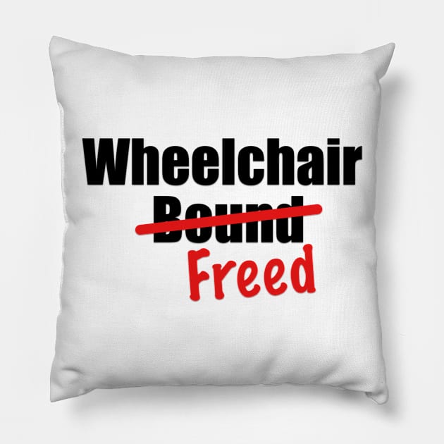 Wheelchair Freed Pillow by RollingMort91