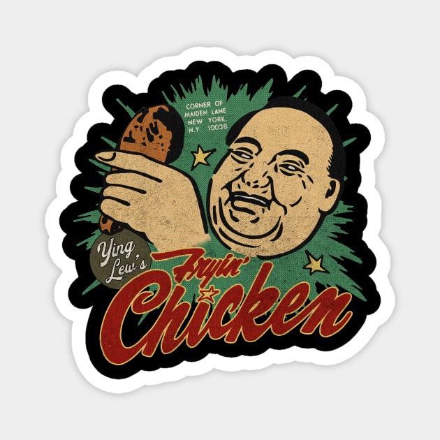 Vintage Chinese Fried Chicken Magnet by Kujo Vintage