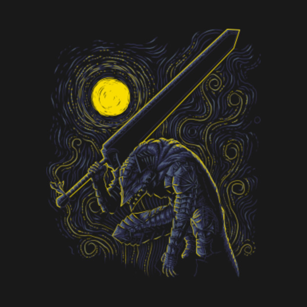 Disover Post Impressionist Swordsman - Berserk - T-Shirt