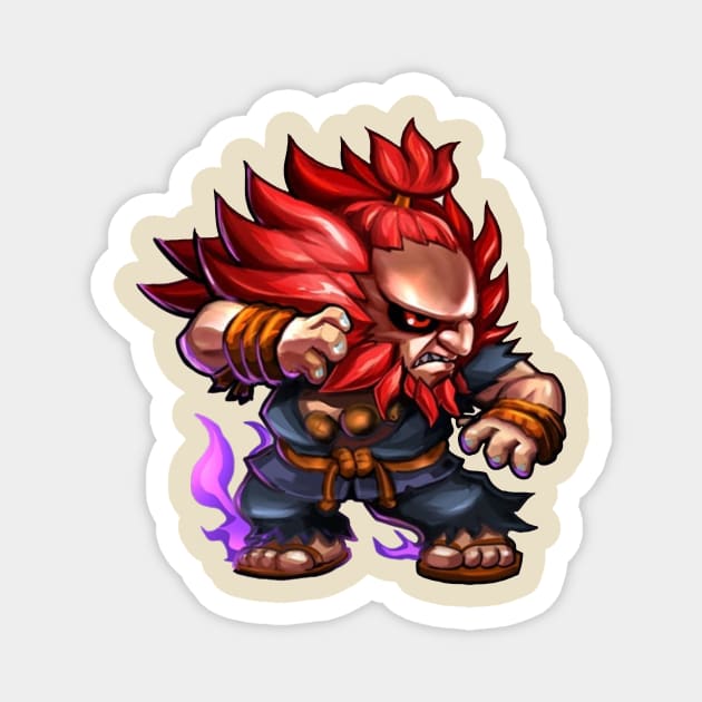 akuma Magnet by mprokolo corgi