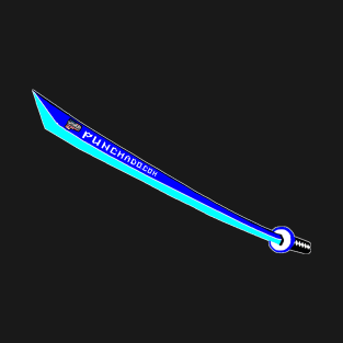 Katana with Blank Text, v. Code Blue Teal T-Shirt