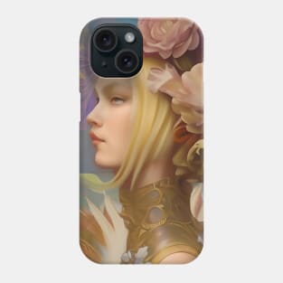 Pretty Nordic Goddess a Valerie Viking Girl Phone Case