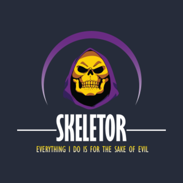 He Man Skeletor Face Everything I Do Is For The Sake Of Evil - He Man - Pillow | TeePublic