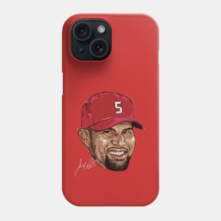 Albert Pujols St. Louis Portrait Phone Case