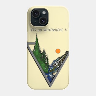 Take a break & enjoy Nature Phone Case