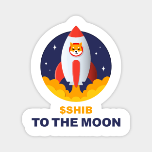 SHIB to the moon Magnet