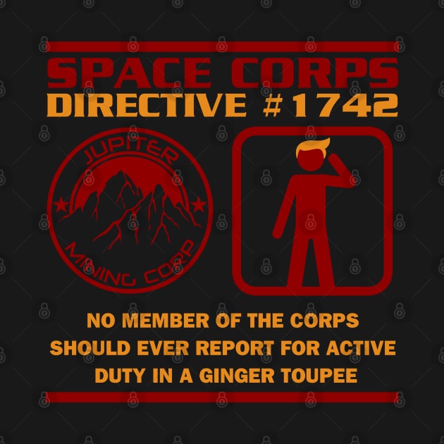 JMC Space Corps Directive #1742 Ginger Toupee by Meta Cortex