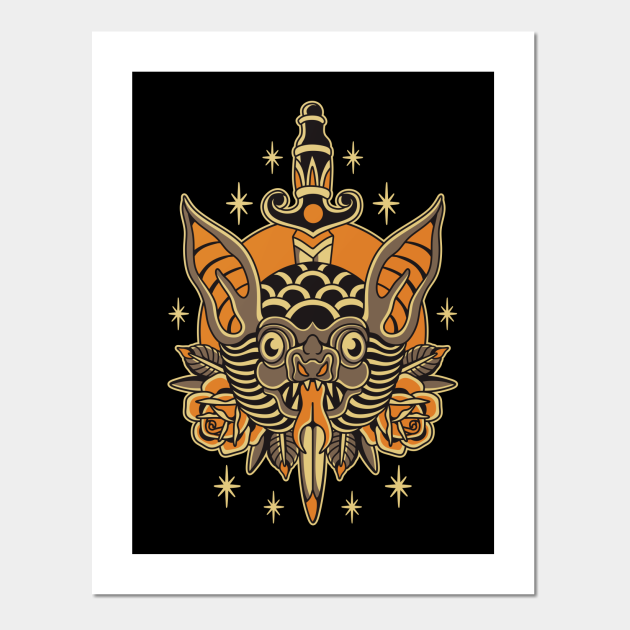 Set of tattoo design elements female torso spider roses and bat Tattoo 13120088 Vector Art at Vecteezy