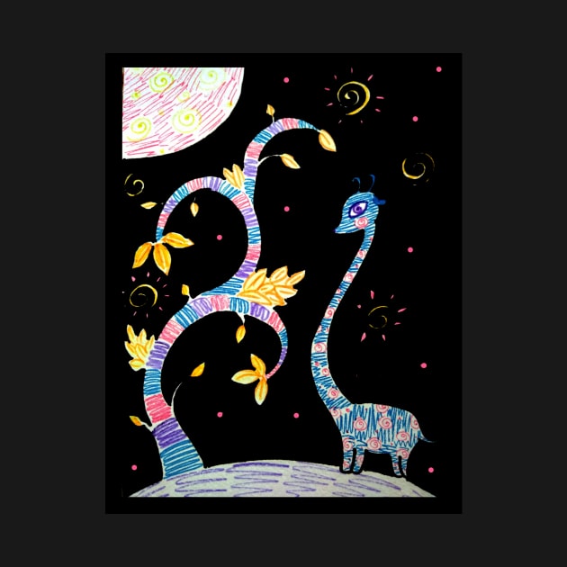 Space giraffe by WordsGames