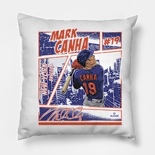 Mark Canha New York M Comic Pillow