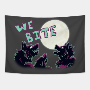 We Bite Tapestry