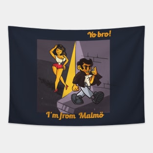 Yo Bro Malmo Tapestry