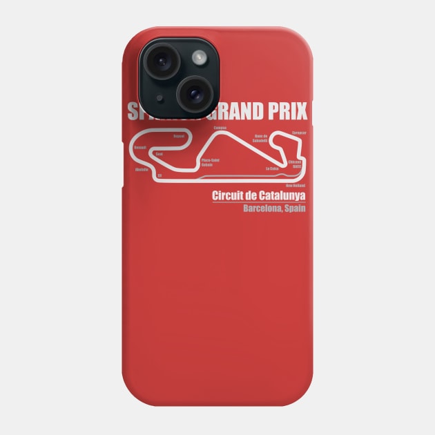 Spanish Grand Prix DS Phone Case by Chicanery