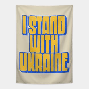 I Stand With Ukraine Tapestry