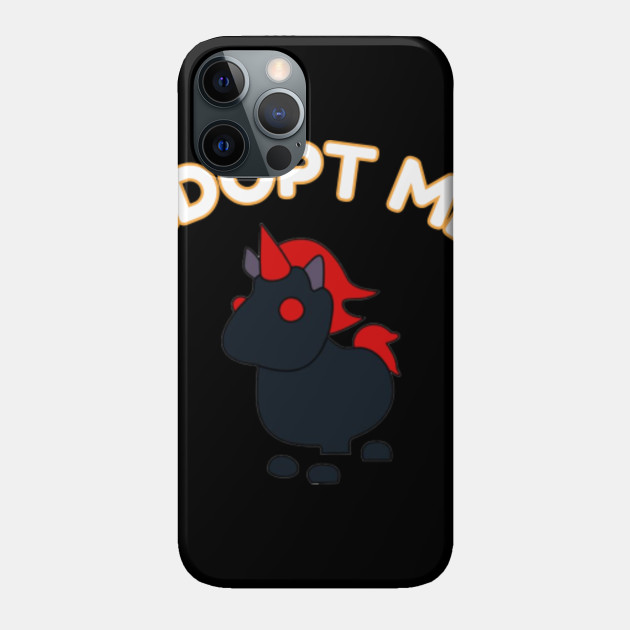 Roblox Adopt Me Pet Evil Unicorn Roblox Phone Case Teepublic - roblox adopt me evil unicorn