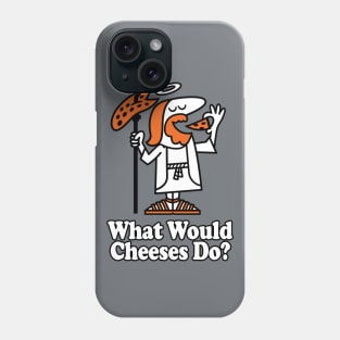 What Would Cheeses Do? - Vintage Pizza Advert - In Pizza We Trust Phone Case