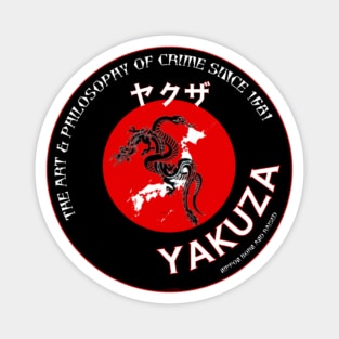 Yakuza The Art Of Crime (Red) By Abby Anime(c) Magnet