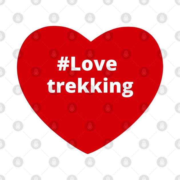 Love Trekking - Hashtag Heart by support4love