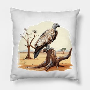 Vulture Bird Pillow