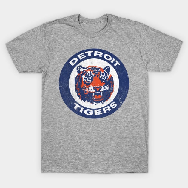 Vintage 80's Detroit Tigers Logo // womens american appareL