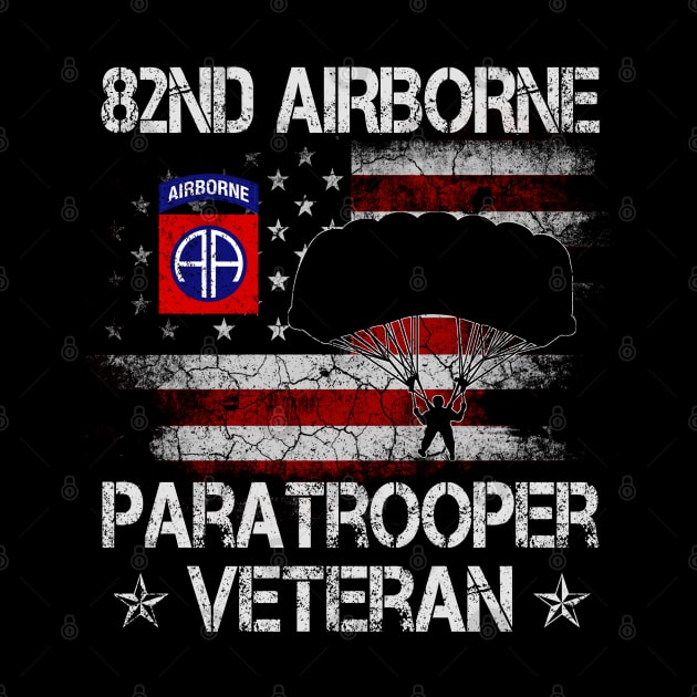 Proud 82nd Airborne Paratrooper Veteran Mens - Veterans Day Gift by floridadori