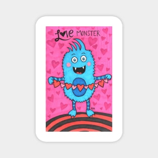 Cute Love Monster Magnet