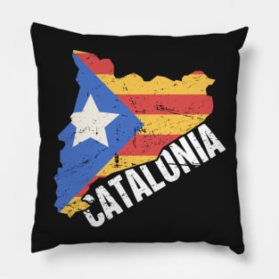 Independence For Catalonia | Catalunya Country & Flag Pillow