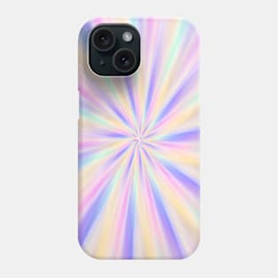 Tie dye yellow pink purple Phone Case