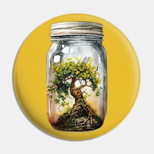 Twisted Tree Jar Pin