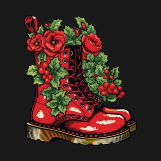 Christmas Boots T-Shirt