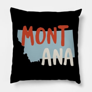 State of Montana Pillow