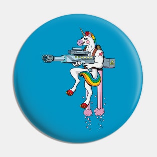 Unicorn Soldier Pin