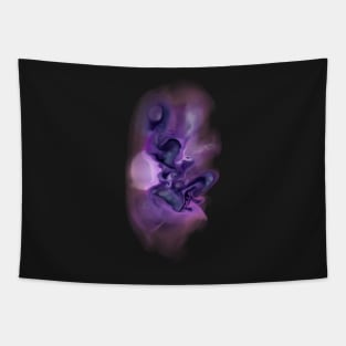 Purple Splashes Tapestry