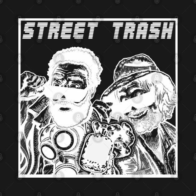 Street Trash WHITE by BludBros