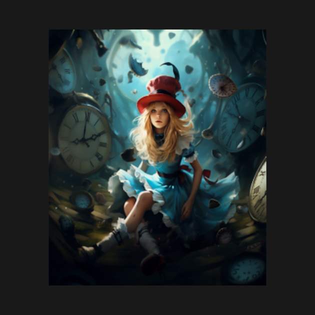 Alice in Wonderland Time Alice In Wonderland TShirt TeePublic